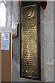 War Memorial in Stanton All Saints church