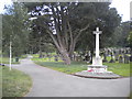 Path into Mansfield Cemetery