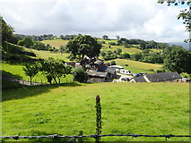 SJ1169 : Farm on the south-western side of Moel y Parc by Eirian Evans