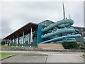 NH6543 : Inverness Leisure Centre by Andrew Abbott