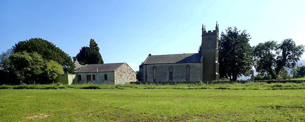 Maghera Parish Church from the flood... © Eric Jones cc-by-sa/2.0 ...