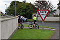 Cyclists, Waterside, Coleraine