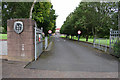 Entrance drive, Coleraine Grammar School