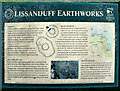 C9342 : Information board, Lissanduff Earthworks by Kenneth  Allen