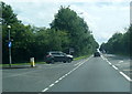 A51 Nantwich Road at Stoke Bank