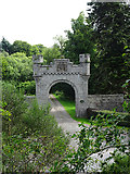 NJ0330 : Castle Grant Gate Arch by Anne Burgess