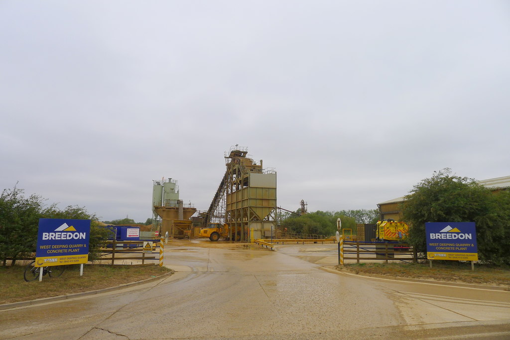 West Deeping Quarry and Concrete Plant,&hellip; © Tim Heaton cc