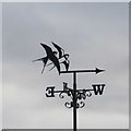 Woodlark weather vane