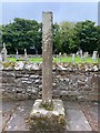 Old Wayside Cross in Dornoch High Street