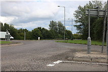 TL6545 : Roundabout on Burton End, Haverhill by David Howard