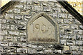 ST6456 : Datestone, Newtown Chapel, Paulton by Derek Harper