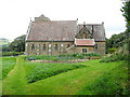 Vegetable garden in the churchyard, Ugglebarnby