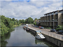 TL4659 : Downstream from Riverside Bridge by John Sutton