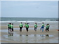 Paddleboarding lesson on Traeth Llydan