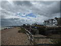 Gardens on the beach at Pevensey Bay