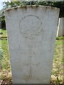 Milford Military Cemetery: CWGC grave (17)