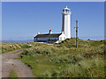 SD2362 : Walney Lighthouse by David Dixon
