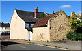 Buildings at the western end of Four Ash Street, Usk