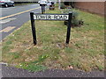 TL4501 : Tower Road sign by Geographer