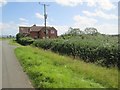 Country  Lane  nearing  Barn  Cottage