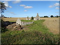 Ruined cottages near the Formartine and Buchan Way