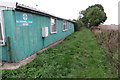 Scout hut by the bridleway