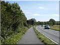 SY6792 : Covid-19  sign by A37 near Charminster by David Smith