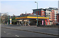 Shell petrol station on Marketgait