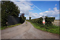 Entrance to Old Hill Farm on Kneeton Road