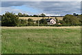 House seen across field at Faulston