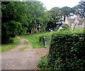 Track to the SW of Pit House near Llanarth, Monmouthshire