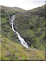 NG9826 : Waterfall in Glen Elchaig by D Riddell