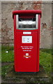 Royal Mail parcel and business box on Kirk Street, Peterhead