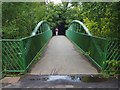 Footbridge over the River Mersey