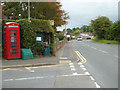 Callow End - an empty telephone box