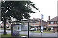 Bus shelter on Belton Lane