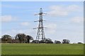 Pylon near Claypit Lane