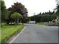 Road of the A90 near West Lodge