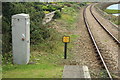 Track side detail at Glan Conwy