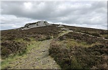 SO3698 : Approaching Manstone Rock by Chris Thomas-Atkin
