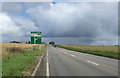 A90 approaching Toll of Birness junction with the A952