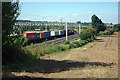 Freight train near Grendon