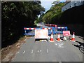 Road closure on the B4224