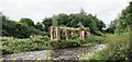 Abutment to old railway viaduct