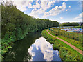 Leeds and Liverpool Canal at Green Bank, Blackburn