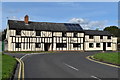 Timber-framed house by the church at Arlesey