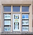 TF0733 : Window at the community centre by Bob Harvey