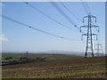 SY6386 : Pylons near Dorchester by Malc McDonald