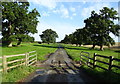 Track (bridleway) towards Low Lindrick