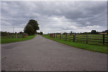 SK6815 : Entrance to Rotherby Lodge off Gaddesby Lane by Ian S